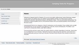 Camping Supplies and Sporting Goods