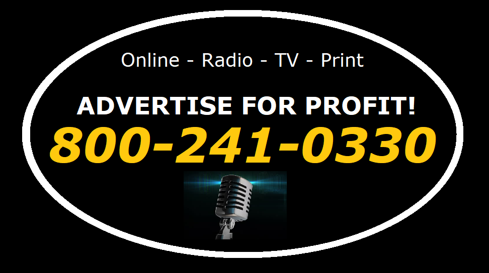 TV and Radio , online, digital and print advertising for profit.