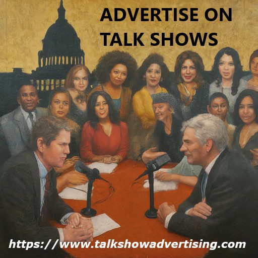Advertise on talk shows